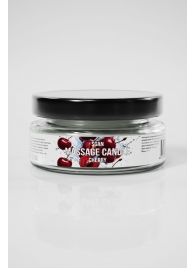 Массажная свеча «Спелая вишня» - 50 мл. - SGAN - купить с доставкой в Махачкале