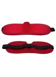 Красная глухая маска на резинке - Sitabella - купить с доставкой в Махачкале