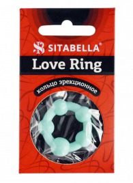 Цветное эрекционное кольцо с 5 бусинами Love Ring - Sitabella - в Махачкале купить с доставкой