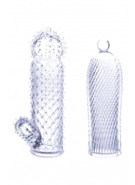 Набор из 2 прозрачных насадок на член Seductive Tickler Sleeves - NMC - в Махачкале купить с доставкой