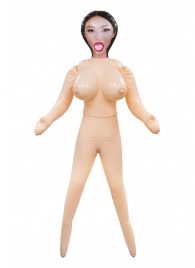 Телесная надувная секс-кукла с пышным бюстом - NMC - в Махачкале купить с доставкой