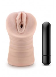 Телесный мастурбатор-вагина Ayumi с вибрацией - Blush Novelties - в Махачкале купить с доставкой