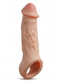 Телесная насадка-удлинитель Intrepid 9.25 Inch Realistic Penis Extender Sleeve - 23,5 см. - Blush Novelties - в Махачкале купить с доставкой
