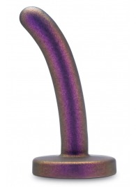 Фиолетовая насадка с гладкой поверхностью Surrender 4.75 Inch Beginner Pegging Dildo - 12 см. - Blush Novelties - купить с доставкой в Махачкале