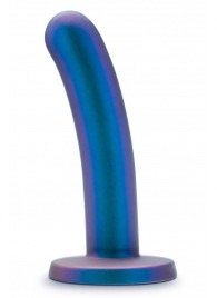 Синяя насадка с гладкой поверхностью Surrender 5.75 Inch Intermediate Pegging Dildo - 14,6 см. - Blush Novelties - купить с доставкой в Махачкале