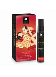 Оральный спрей Waves of Pleasure с ароматом клубники и шампанского - 20 мл. - Shunga - купить с доставкой в Махачкале