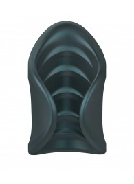 Серый сквозной мастурбатор с вибрацией Manwan Starter - Manwan - в Махачкале купить с доставкой