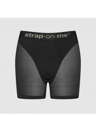 Трусики-шорты для фиксации насадок Strap-on-me Harness Lingerie Halo - size L - Strap-on-me - купить с доставкой в Махачкале