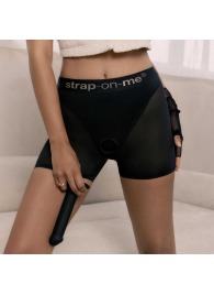 Трусики-шорты для фиксации насадок Strap-on-me Harness Lingerie Halo - size XL - Strap-on-me - купить с доставкой в Махачкале