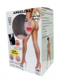 Надувная секс-кукла Angelina 3D - Boys of Toys - в Махачкале купить с доставкой