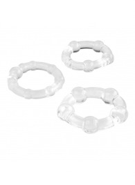 Набор из 3 эрекционных прозрачных колец - Boys of Toys - в Махачкале купить с доставкой
