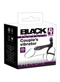 Черная насадка на член с вибрацией Couple’s Vibrator - Orion - в Махачкале купить с доставкой