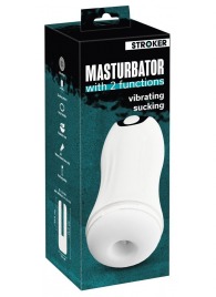 Белый мастурбатор Masturbator with 2 functions - Orion - в Махачкале купить с доставкой
