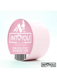 Розовый скотч для фиксации Non-Sticky Bondage Tape - 15 м. - Intoyou - купить с доставкой в Махачкале