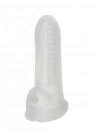 Белый фаллоудлинитель Striker - 13,5 см. - Lola Games - в Махачкале купить с доставкой