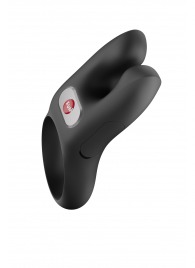 Черное эрекционное виброкольцо Nos - Fun Factory - в Махачкале купить с доставкой