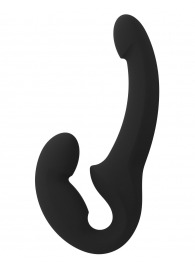 Черный безремневой страпон Share Lite - Fun Factory - купить с доставкой в Махачкале