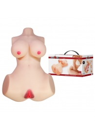 Мастурбатор-торс Aveline с 2 любовными тоннелями - Baile - в Махачкале купить с доставкой