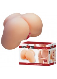 Телесный мастурбатор с 2 любовными отверстиями Olivia - Baile - в Махачкале купить с доставкой