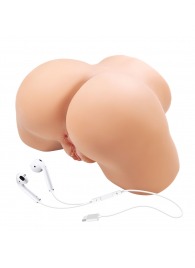 Телесный мастурбатор Olivia с 2 любовными отверстиями - Baile - в Махачкале купить с доставкой