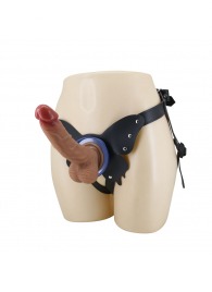 Поясной страпон Wells: трусики в форме бабочки и фаллоимитатор-насадка - Baile - купить с доставкой в Махачкале