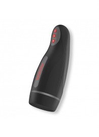 Черный автоматический мастурбатор с управлением через приложение - Oninder - в Махачкале купить с доставкой