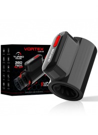 Черный автоматический мастурбатор с режимами поступательных движений и ротации - JAMYJOB - в Махачкале купить с доставкой