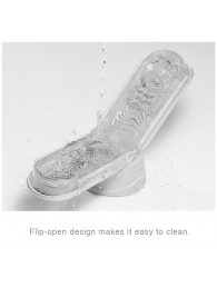 Белый мастурбатор FLIP 0 (ZERO) - Tenga - в Махачкале купить с доставкой