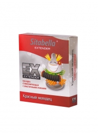 Стимулирующая насадка Sitabella Extender  Красный молодец - Sitabella - купить с доставкой в Махачкале