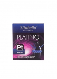 Стимулирующая насадка с усиками и шипиками Platino  Ураган - Sitabella - купить с доставкой в Махачкале