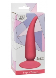 Розовая анальная пробка P-spot Teazer Pink - 12,2 см. - Lola Games - в Махачкале купить с доставкой