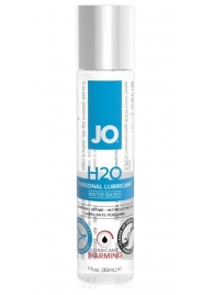 Возбуждающий лубрикант на водной основе JO Personal Lubricant H2O Warming - 30 мл. - System JO - купить с доставкой в Махачкале