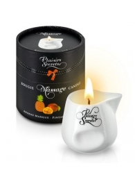 Массажная свеча с ароматом манго и ананаса Bougie de Massage Ananas Mangue - 80 мл. - Plaisir Secret - купить с доставкой в Махачкале