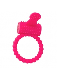 Розовое силиконовое виброкольцо A-toys - A-toys - в Махачкале купить с доставкой