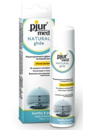 Нейтральный лубрикант на водной основе pjur MED Natural glide - 100 мл. - Pjur - купить с доставкой в Махачкале