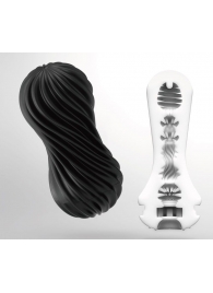 Мастурбатор FLEX Rocky Black с плотным рельефом - Tenga - в Махачкале купить с доставкой