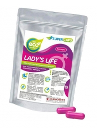 Возбуждающие капсулы Ladys Life - 2 капсулы (0,35 гр.) - SuperCaps - купить с доставкой в Махачкале