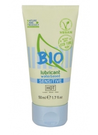 Органический лубрикант для чувствительной кожи Bio Sensitive - 50 мл. - HOT - купить с доставкой в Махачкале