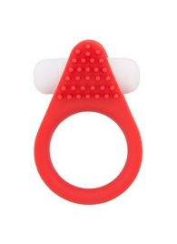 Красное эрекционное кольцо LIT-UP SILICONE STIMU RING 1 RED - Dream Toys - в Махачкале купить с доставкой