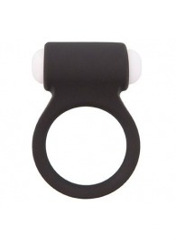Чёрное эрекционное виброкольцо LIT-UP SILICONE STIMU RING 3 BLACK - Dream Toys - в Махачкале купить с доставкой