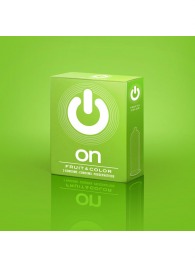 Цветные ароматизированные презервативы ON) Fruit   Color - 3 шт. - ON) - купить с доставкой в Махачкале