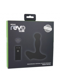 Чёрный перезаряжаемый массажёр предстательной железы NEXUS Revo Slim - Nexus Range - в Махачкале купить с доставкой