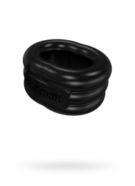 Чёрное эрекционное виброкольцо Stretch - Bathmate - в Махачкале купить с доставкой