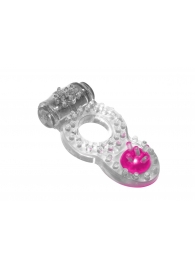 Прозрачное эрекционное кольцо Rings Ringer - Lola Games - в Махачкале купить с доставкой