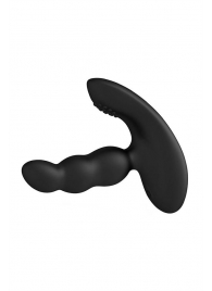 Черный силиконовый стимулятор простаты Levett Nitoc с пультом ДУ - Levett - в Махачкале купить с доставкой