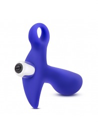 Синий стимулятор простаты с ручкой-кольцом Performance Prostimulator 02 - Blush Novelties - в Махачкале купить с доставкой