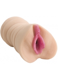 Мастурбатор-вагина Sasha Grey UltraSKYN Cream Pie Pocket Pussy - Doc Johnson - в Махачкале купить с доставкой