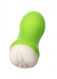 Мастурбатор-вагина A-Toys в зеленой колбе - A-toys - в Махачкале купить с доставкой