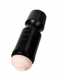 Мастурбатор-ротик A-Toys в черной колбе - A-toys - в Махачкале купить с доставкой