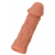 Телесная реалистичная насадка KOKOS Extreme Sleeve 05 с дополнительной стимуляцией - 12,7 см. - KOKOS - в Махачкале купить с доставкой